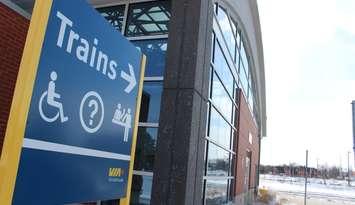 BlackburnNews.com file photo of the Via Rail train station in Windsor. (Photo by Jason Viau)