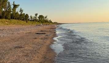 Pinery Provincial Park beach. June, 2025. Blackburn Media photo by Melanie Irwin.