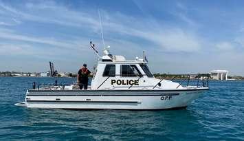 Lambton OPP Marine Unit. (Photo courtesy of OPP via Twitter).