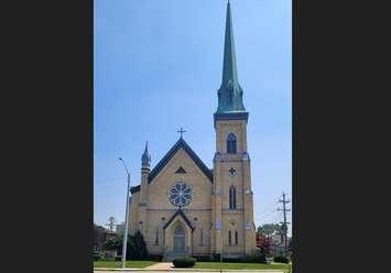 Our Lady of Mercy (OLM) Church in Sarnia (Sarnia News Today photo by Stephanie Chaves)