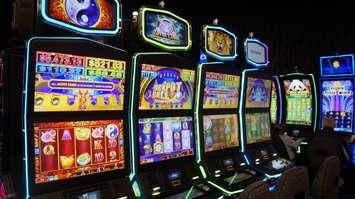 Slot machines at Point Edward's Starlight Casino. November 28, 2018. (Photo by Colin Gowdy, BlackburnNews)