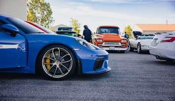 Cars on display at a RM Cars & Coffee event in 2024. (Photo via RM Auto Cars & Coffee on Facebook)