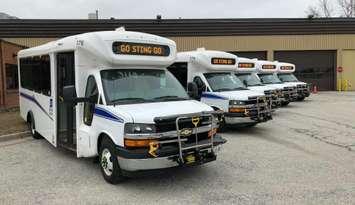 New Sarnia Transit Busses (Photo Courtesy of City of Sarnia Via Twitter)