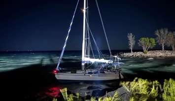 A boat in distress was called into Sarnia Fire Rescue (Photo by: Sarnia Fire)